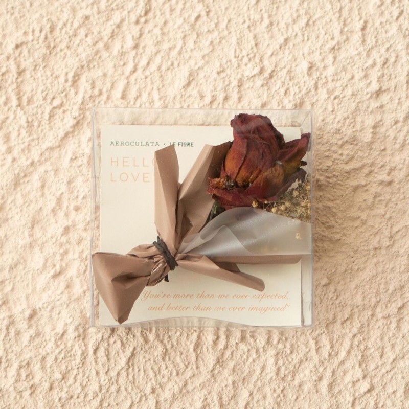 ROSE DRIED FLOWER BOX